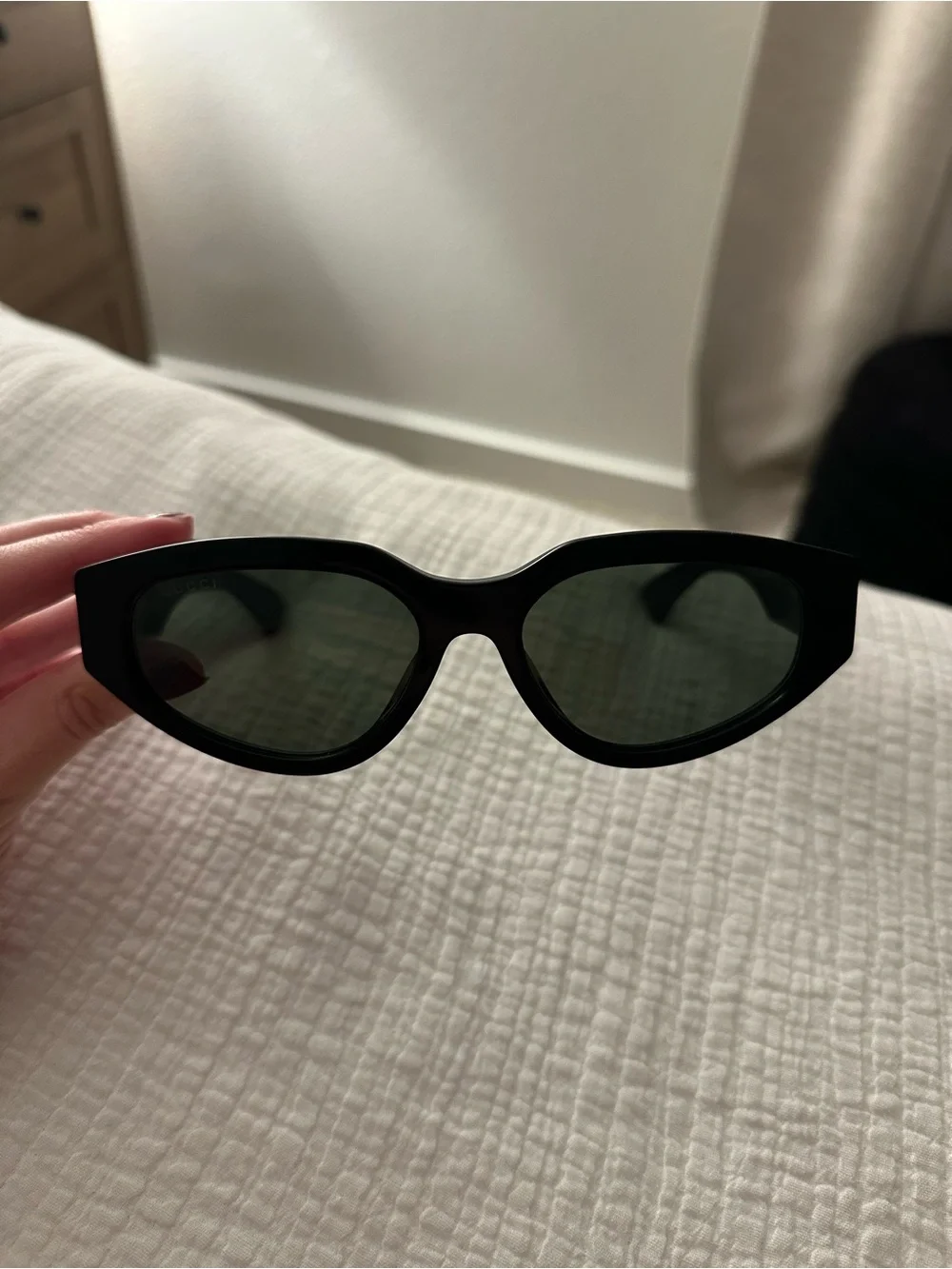 Gucci Black Cat-Eye Sunglasses - Women's Luxury Eyewear